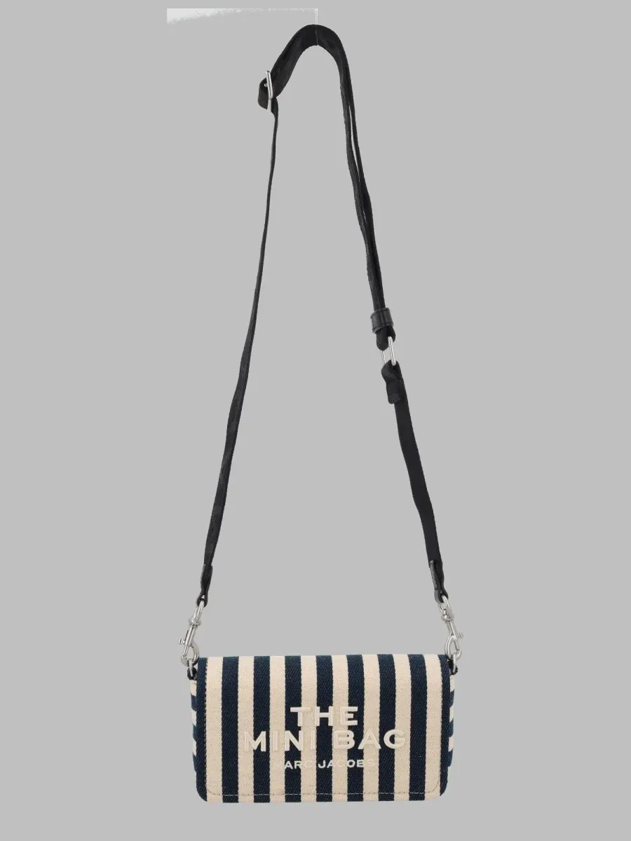 Cotton-Linen-Rayon Blend Shoulder Bag by Marc Jacobs