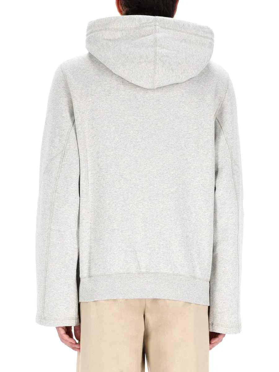 Logo Cotton Blend Sweatshirt by Lanvin