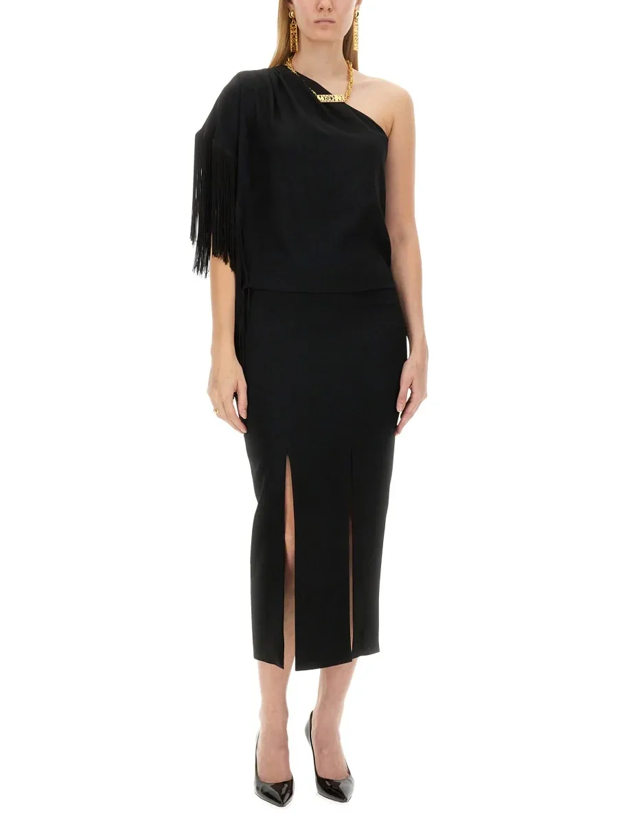 Acrylic Viscose Blend Blouse by Moschino