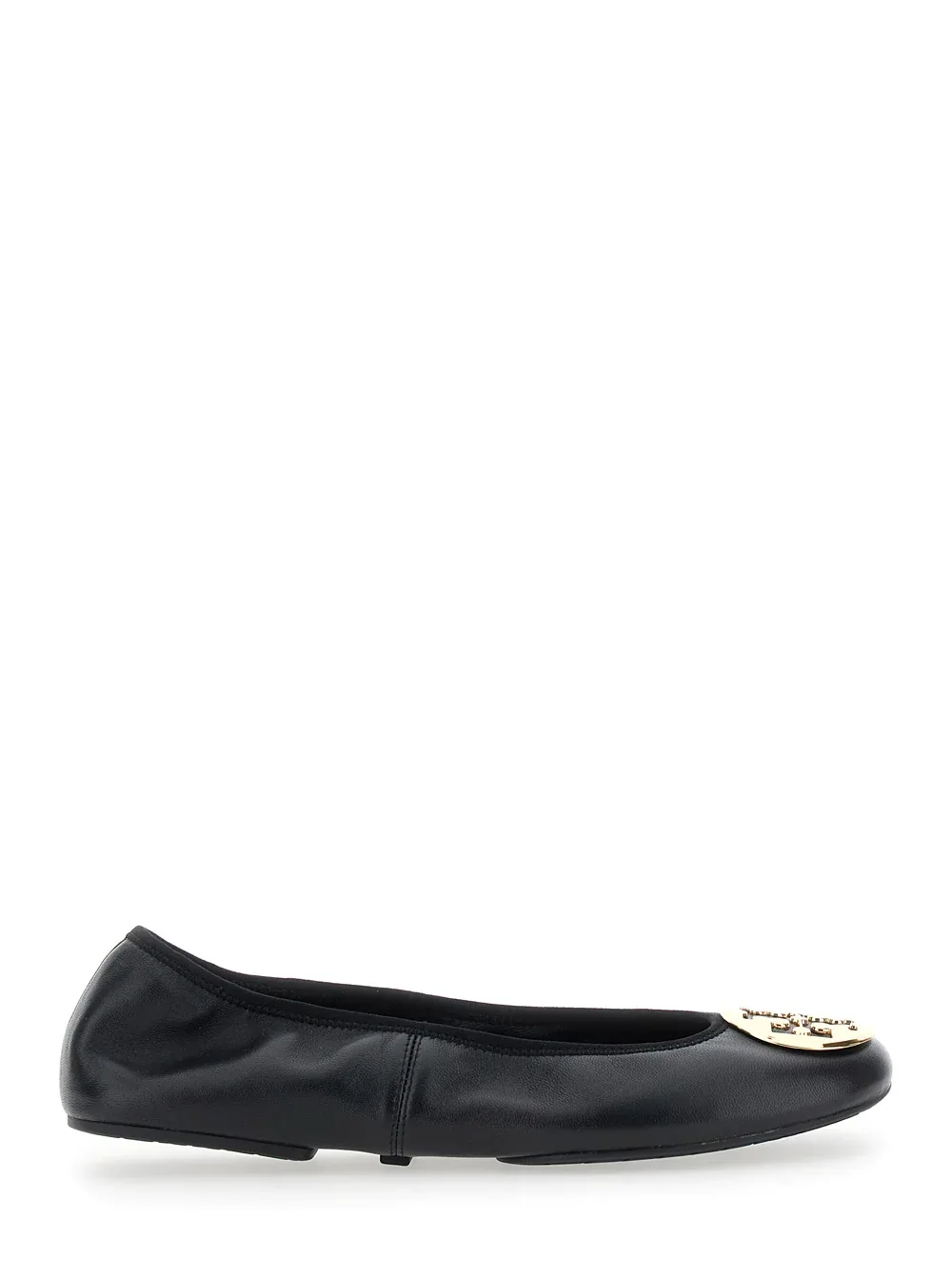 Leather Ballet Flat by TORY BURCH