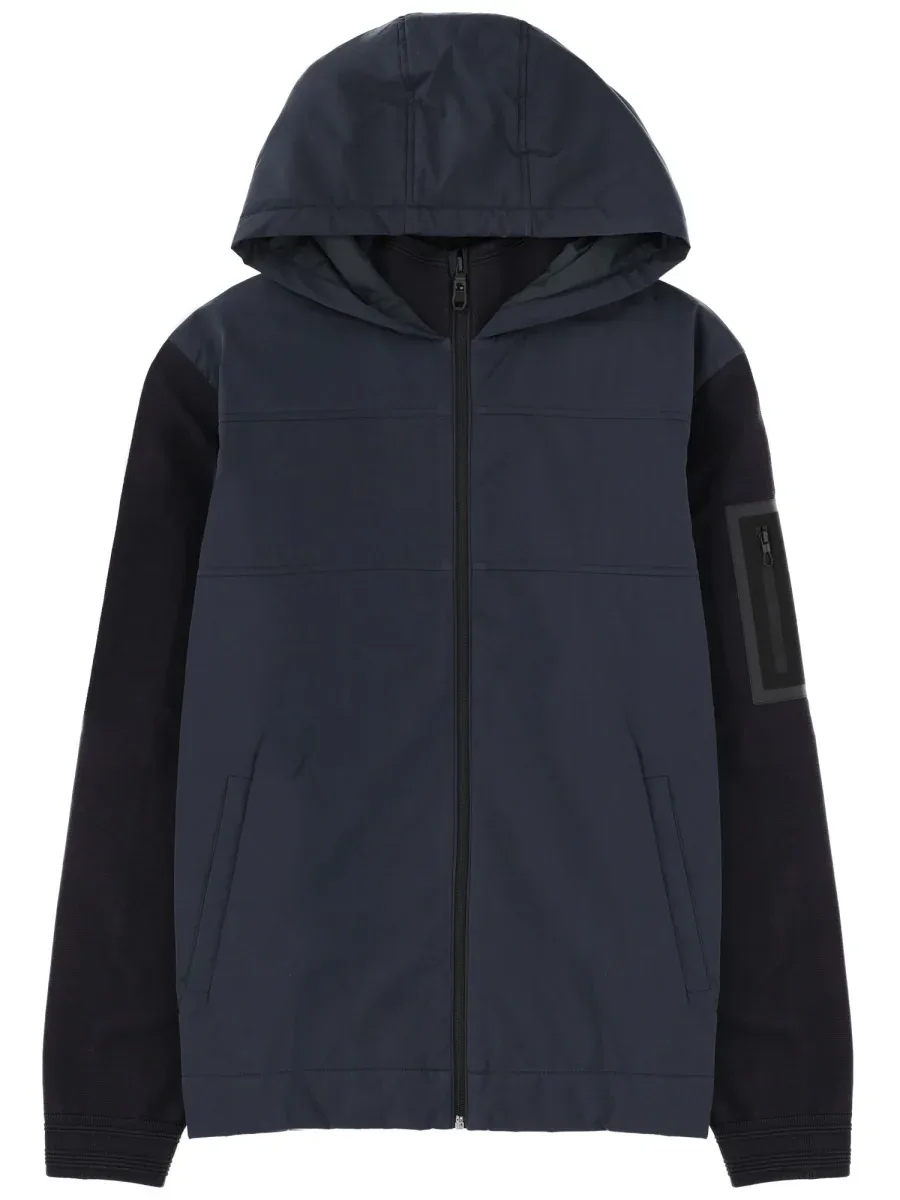 Hooded Viscose-Blend Jacket by Hugo Boss