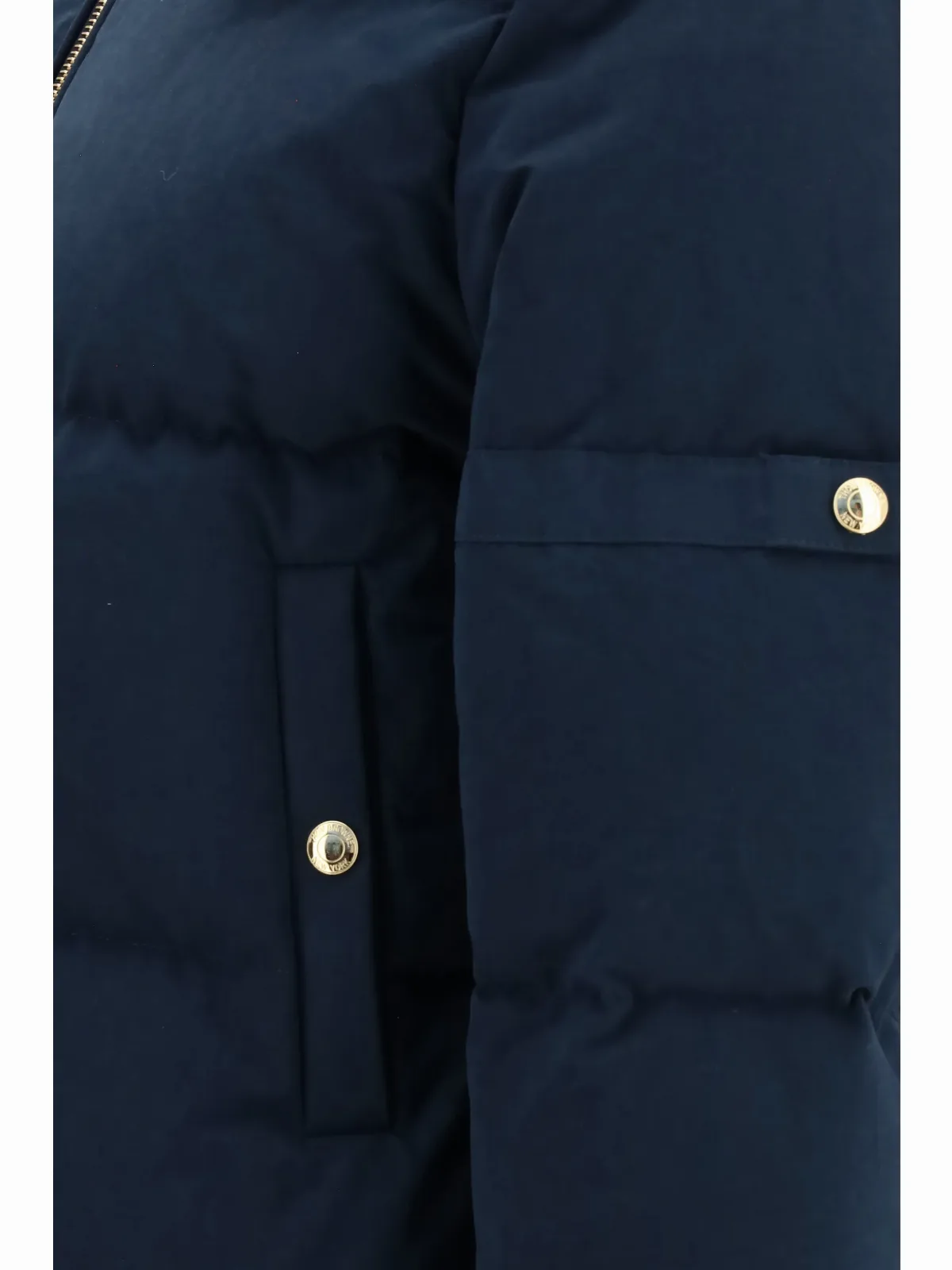 Waxed Cotton Puffer Jacket by Thom Browne