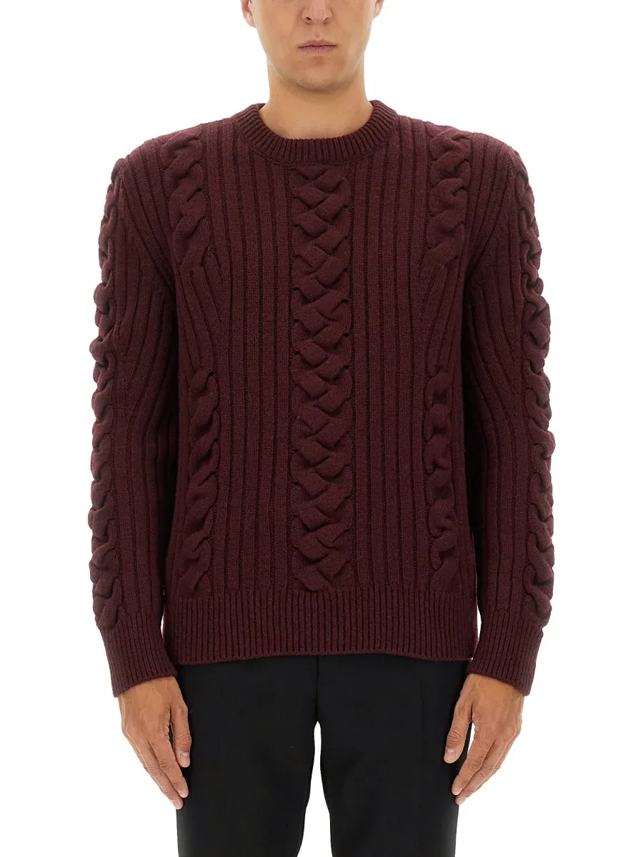 Wool Mix Sweater by alexander mcqueen
