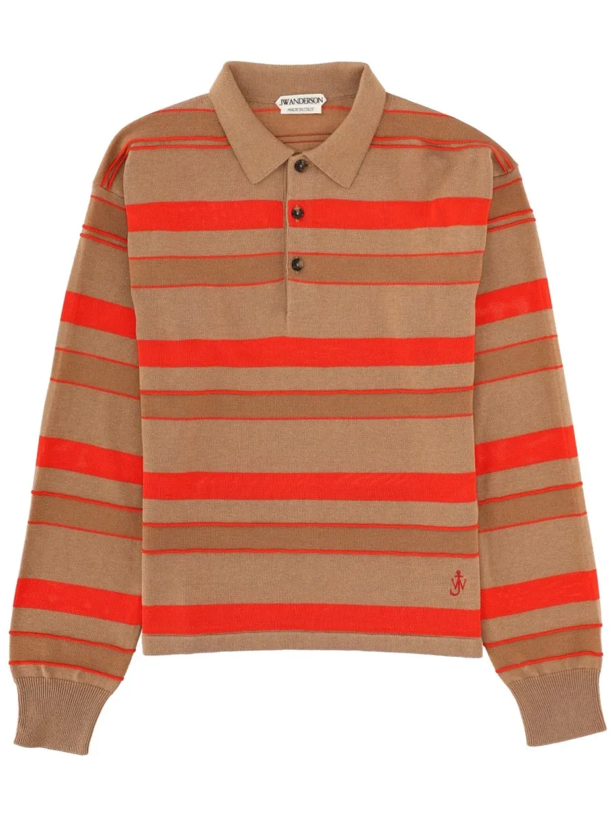 Wool-Blend Polo Shirt by JW Anderson