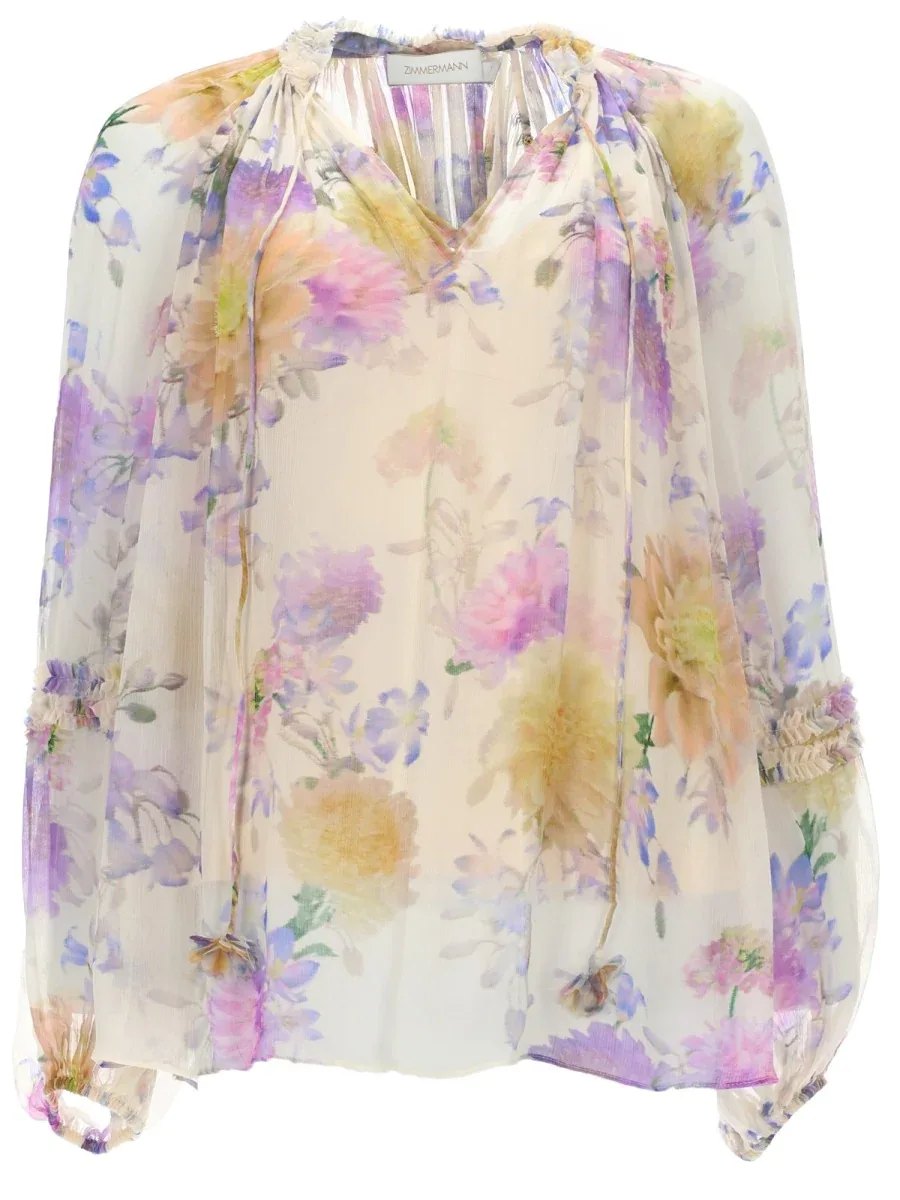 Luna Blouse by Zimmermann