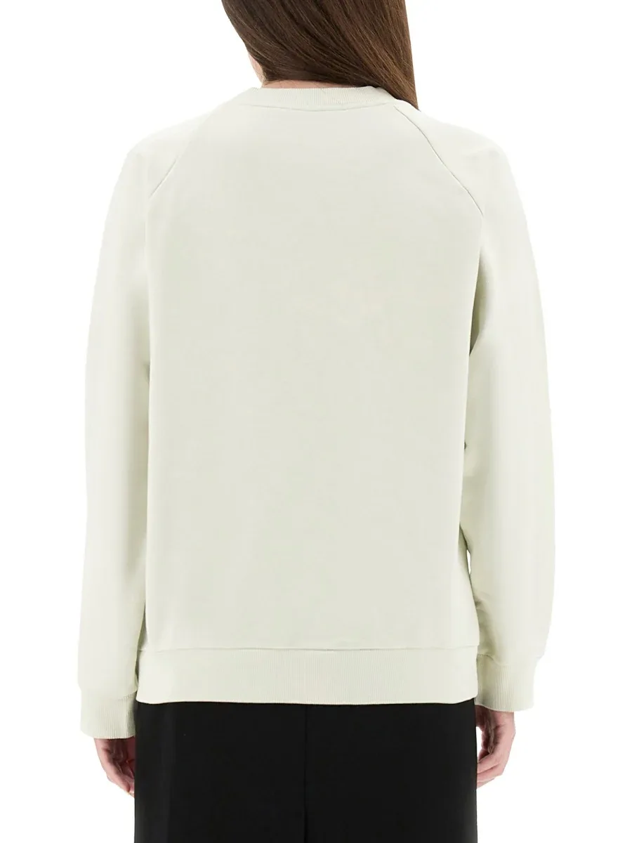 Tulip-Print Cotton Sweatshirt
