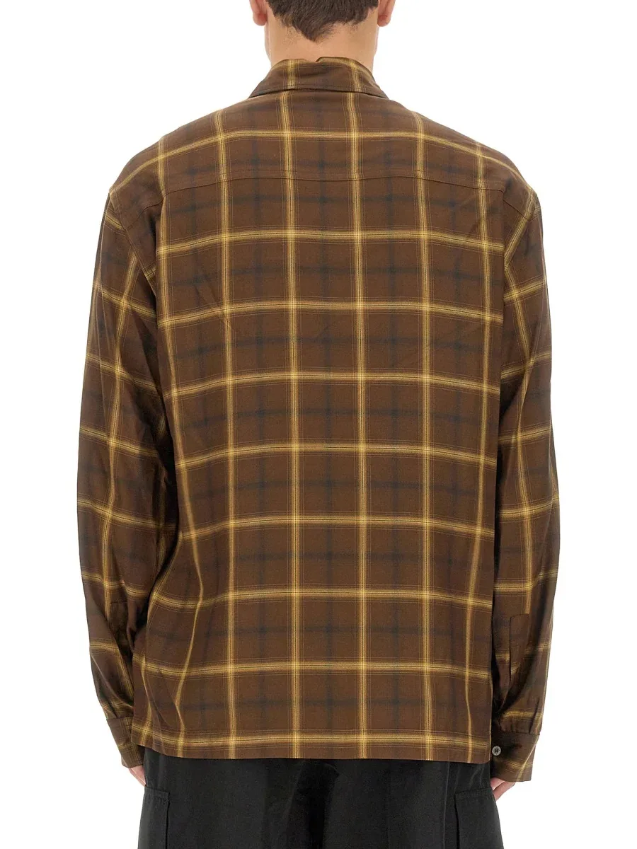 Monogram Rayon Shirt by Palm Angels