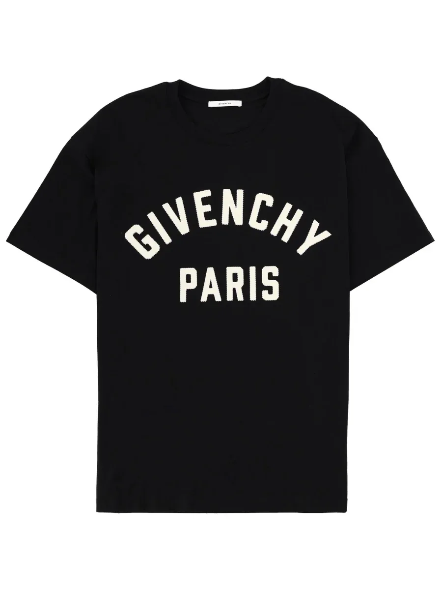 Logo-Embroidered Cotton T-Shirt by Givenchy