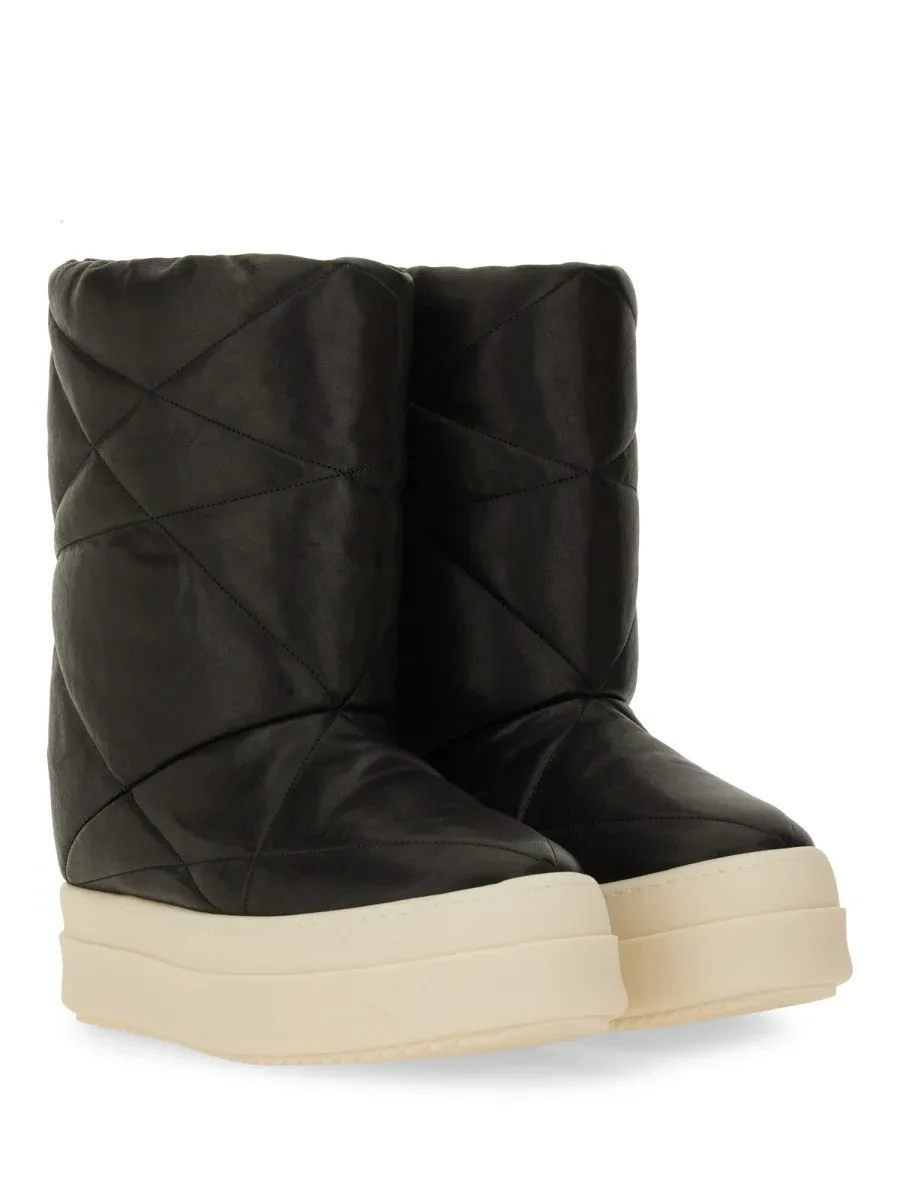 Leather Boot by Rick Owens