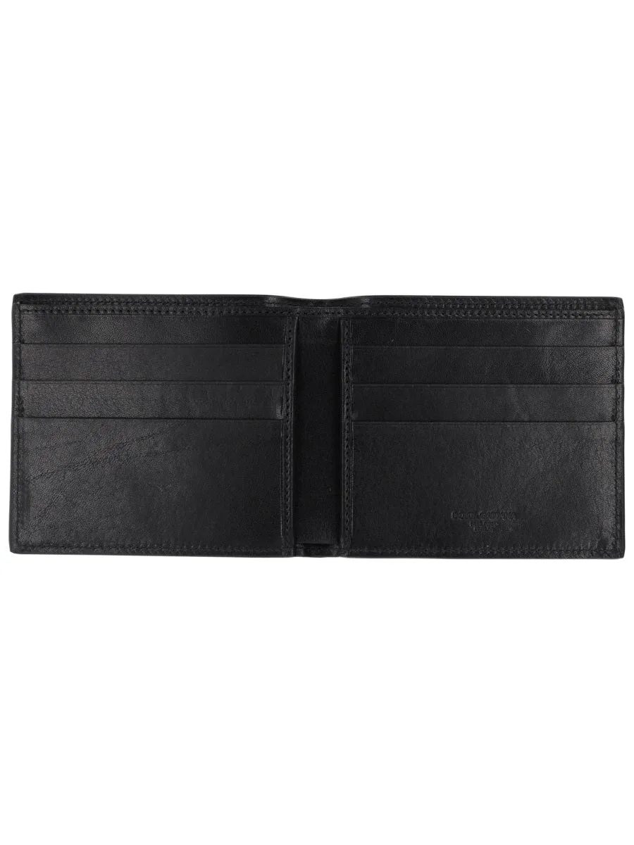 Logo-Embossed Leather Wallet by Dolce & Gabbana