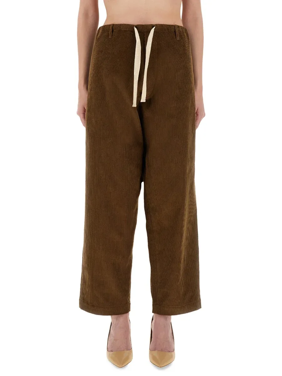 Corduroy Cotton Trousers by Moschino