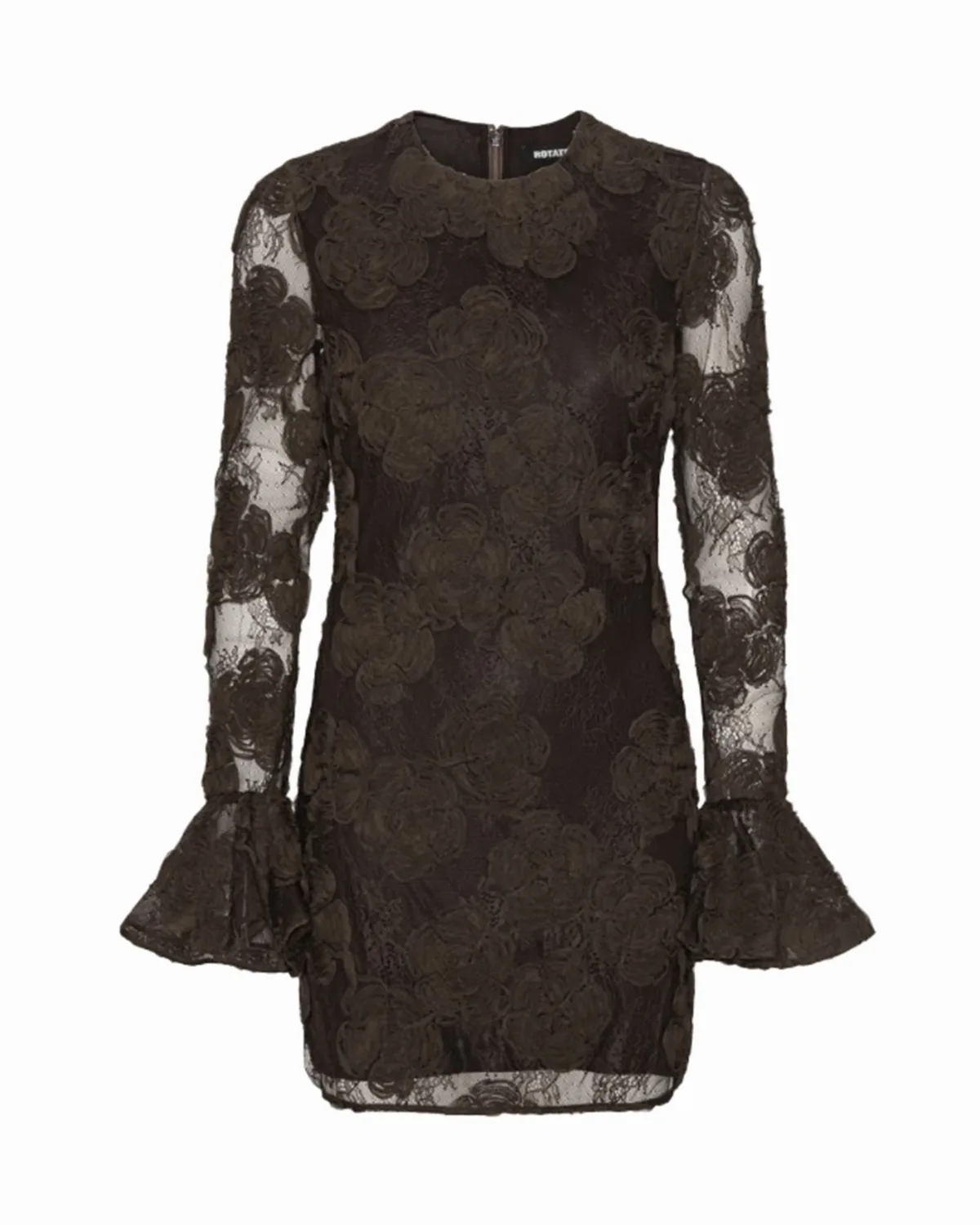 3D Floral Lace Mini Dress by Rotate Birger Christensen