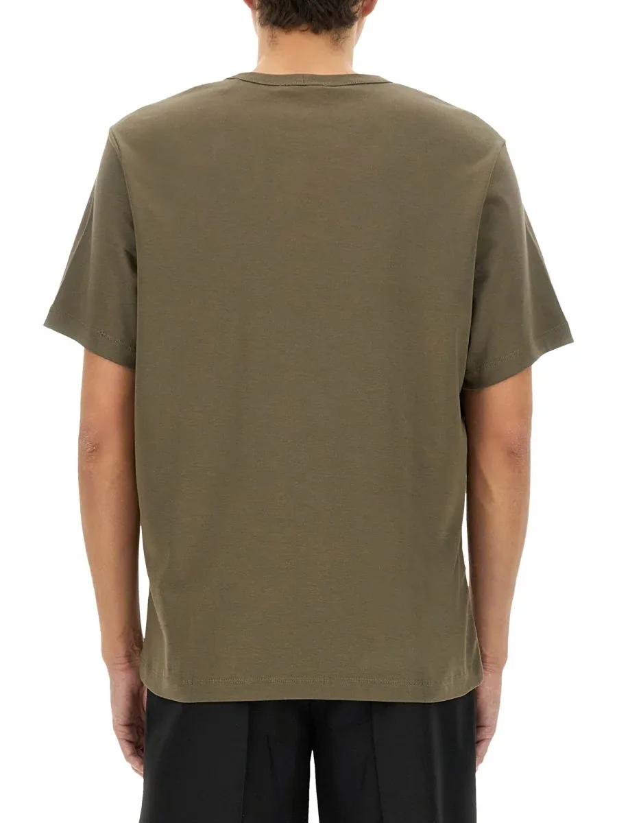 Logo-Embroidered Cotton T-Shirt by Helmut Lang