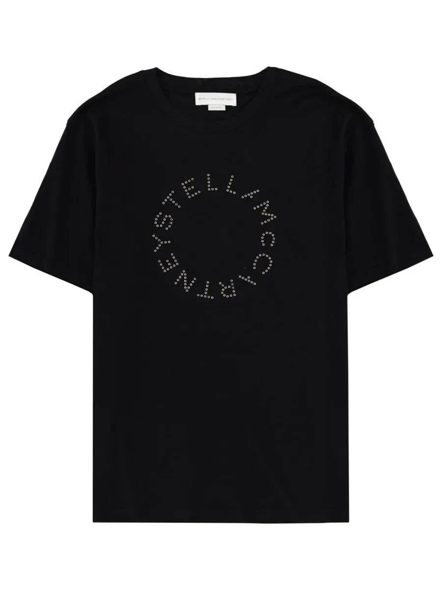 Logo Cotton T-Shirt by Stella Mccartney