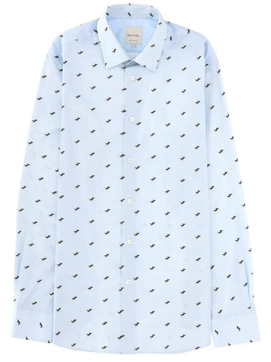 Organic Cotton Print Shirt by Paul Smith