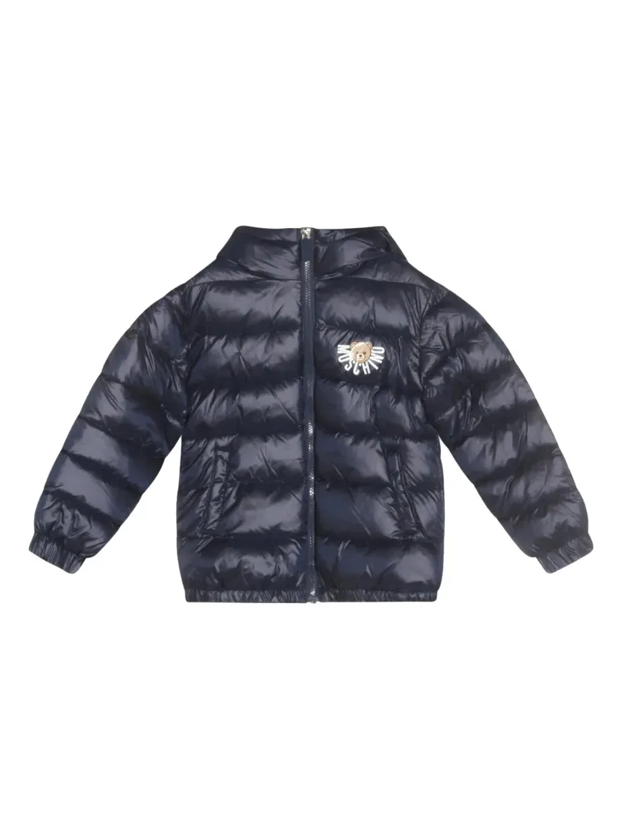 Logo-Detailed Polyamide Jacket by Moschino