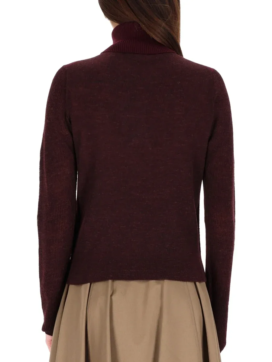 Wool Blend Pullover Sweater by Burberry