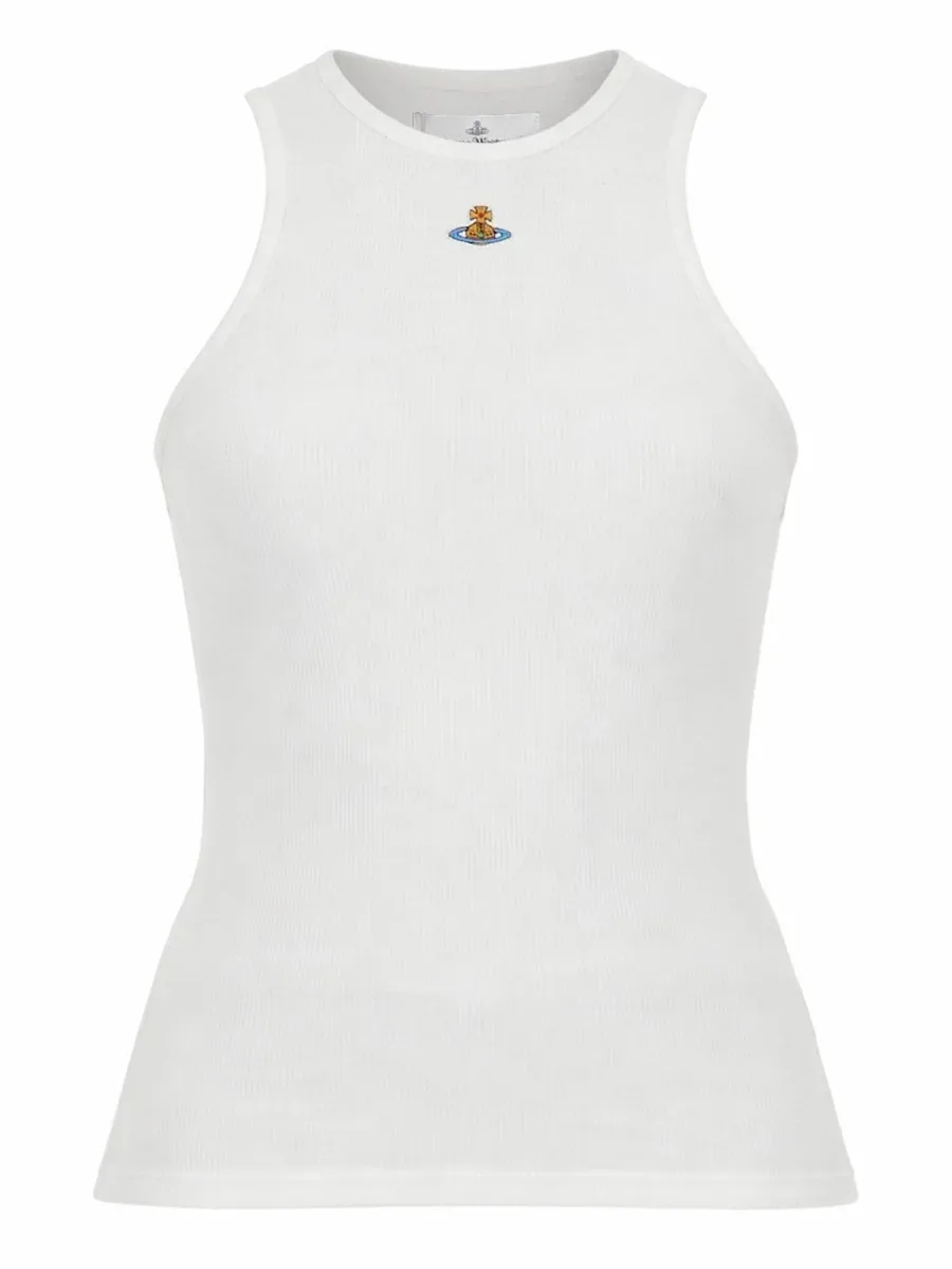 Logo-Embroidered Vest by Vivienne Westwood