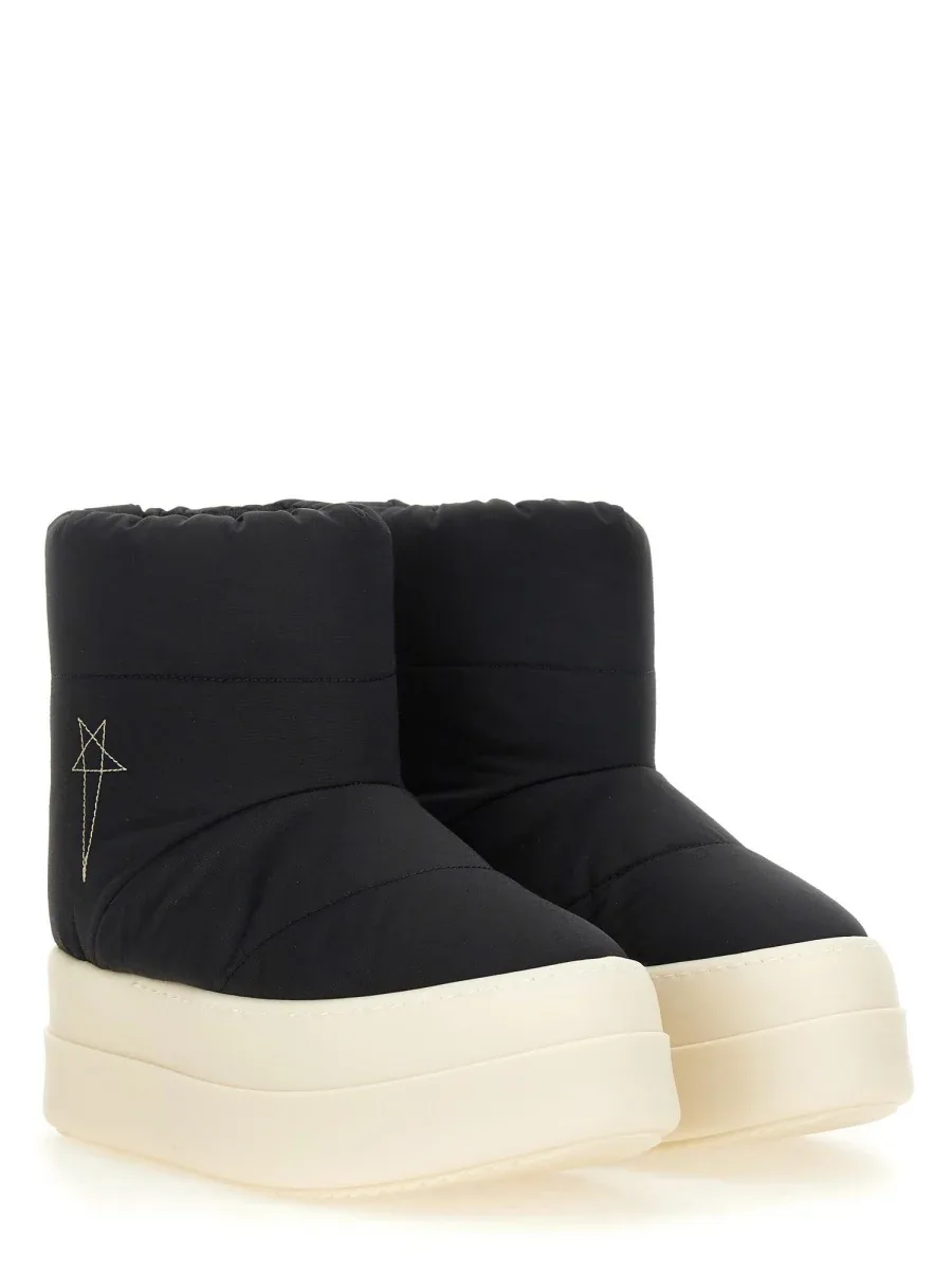 Padded Nylon-Cotton Boot by Rick Owens Drkshdw