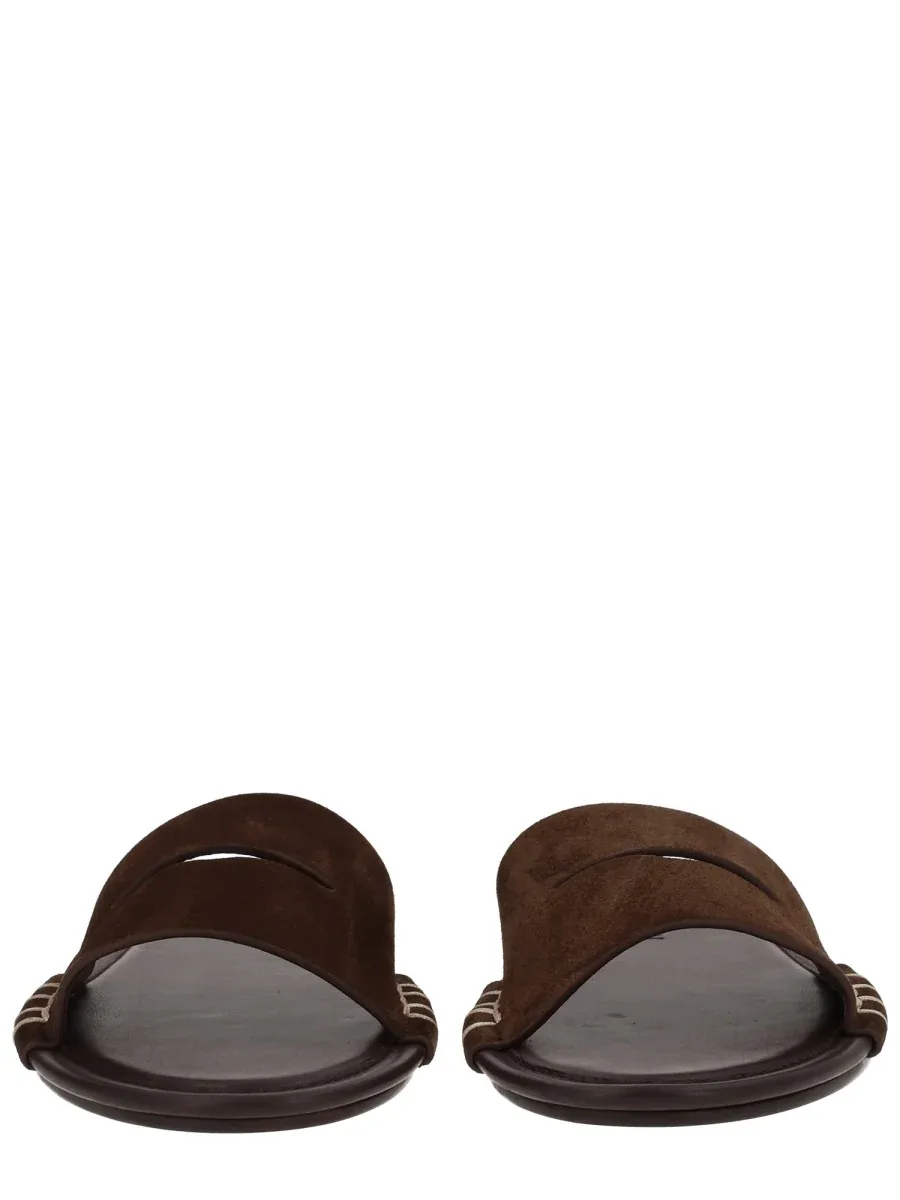 Suede Leather Sandal by JW Anderson