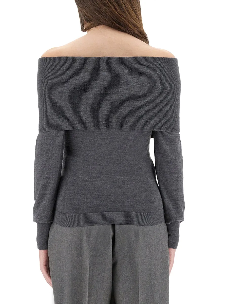 Virgin Wool Turtleneck Sweater by Stella Mccartney