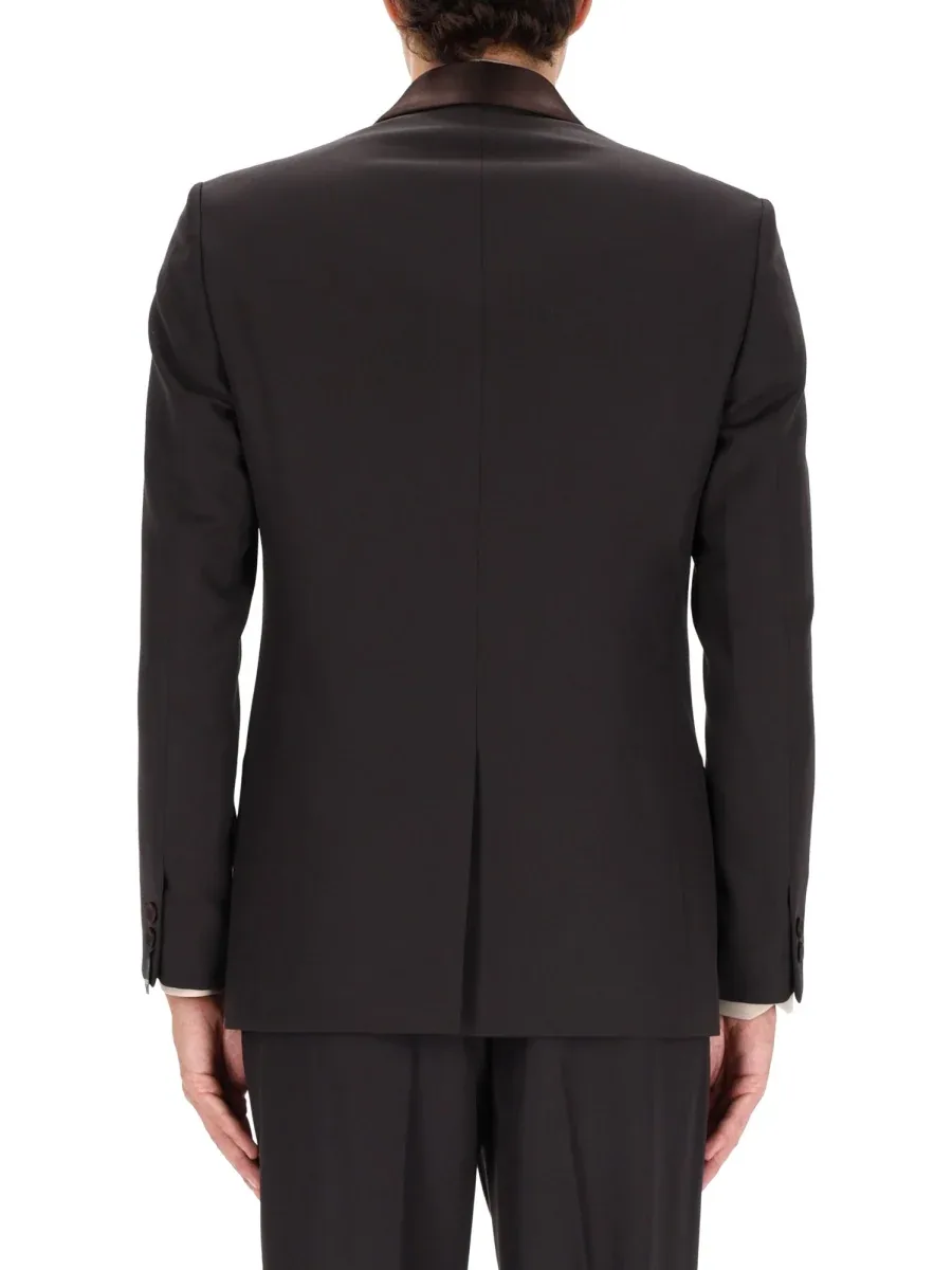 Tailored Wool Blend Blazer by Fendi