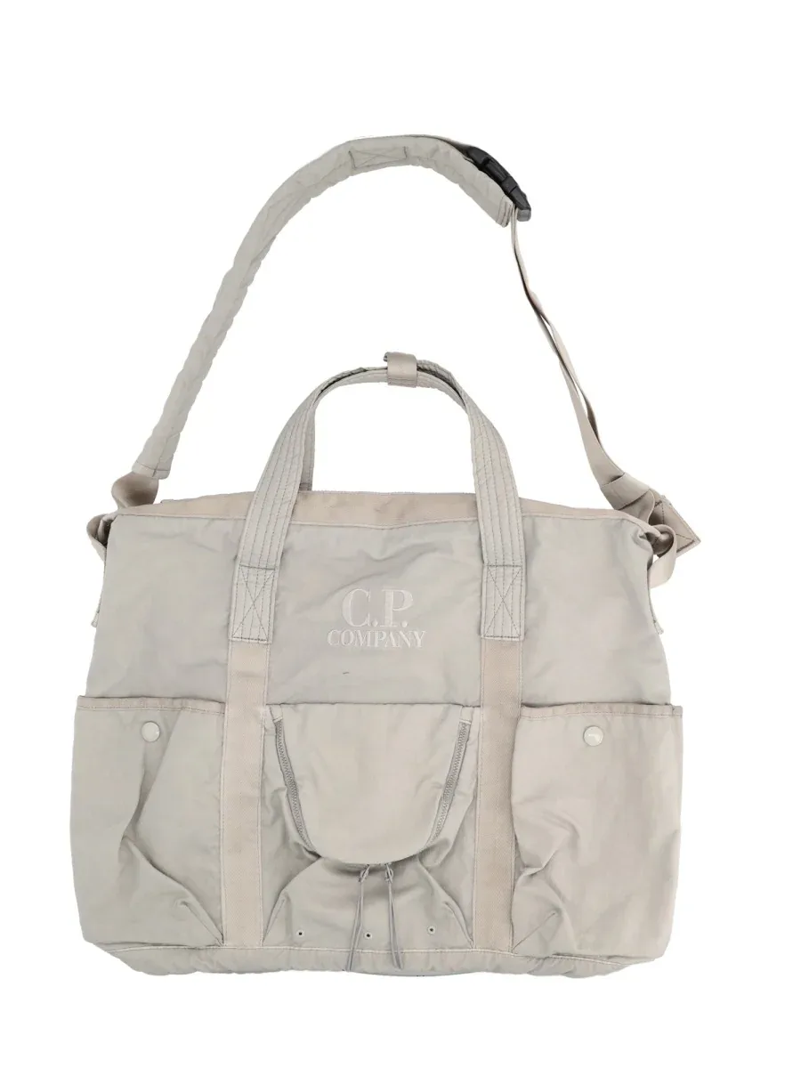 Multi-Pocket Polyamide Shoulder Bag by C.P. Company