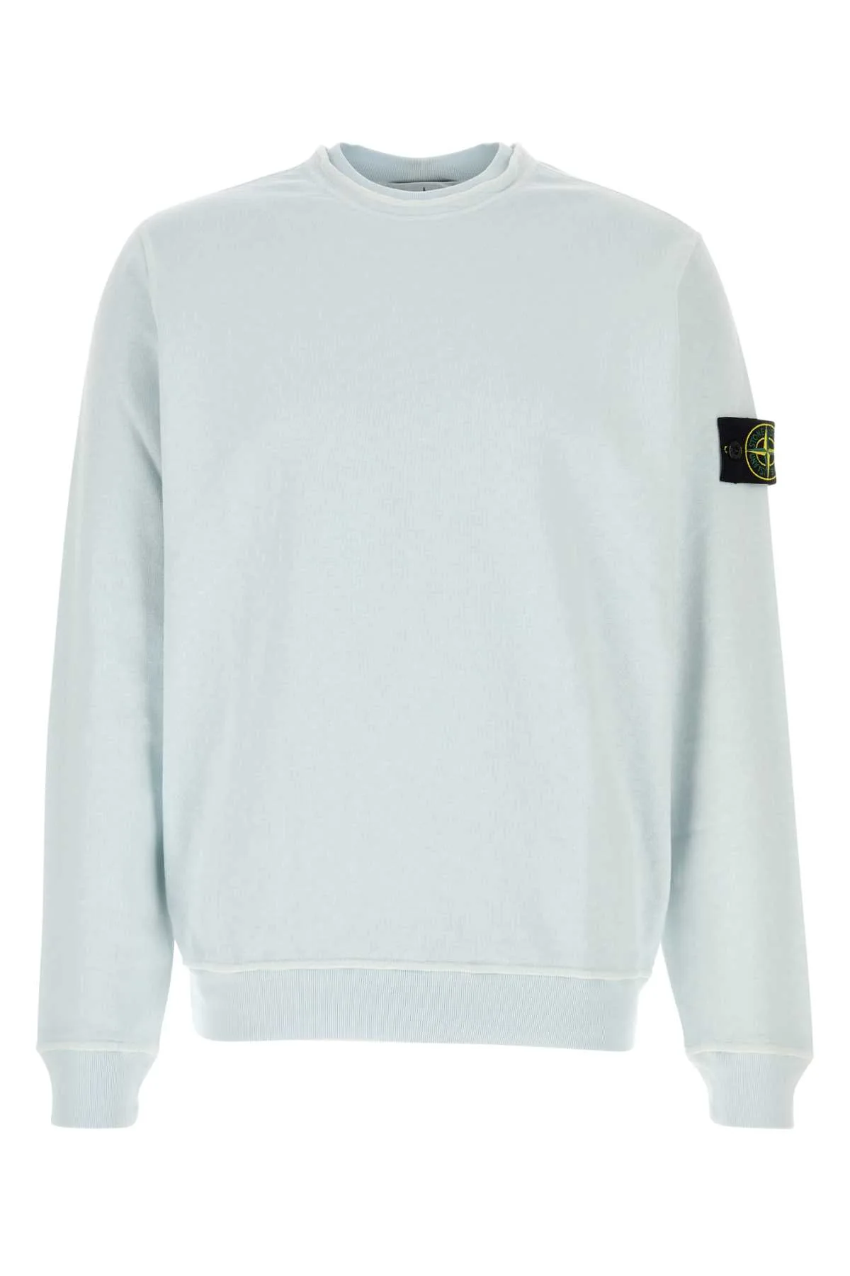 Pastel Light-blue Cotton Sweatshirt