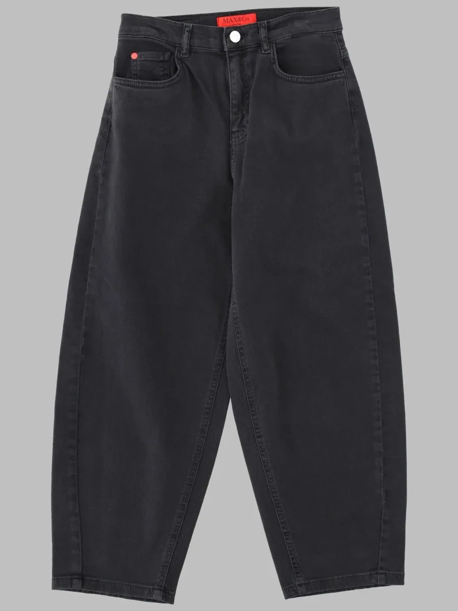 Cotton-Blend Trousers by Max&Co.