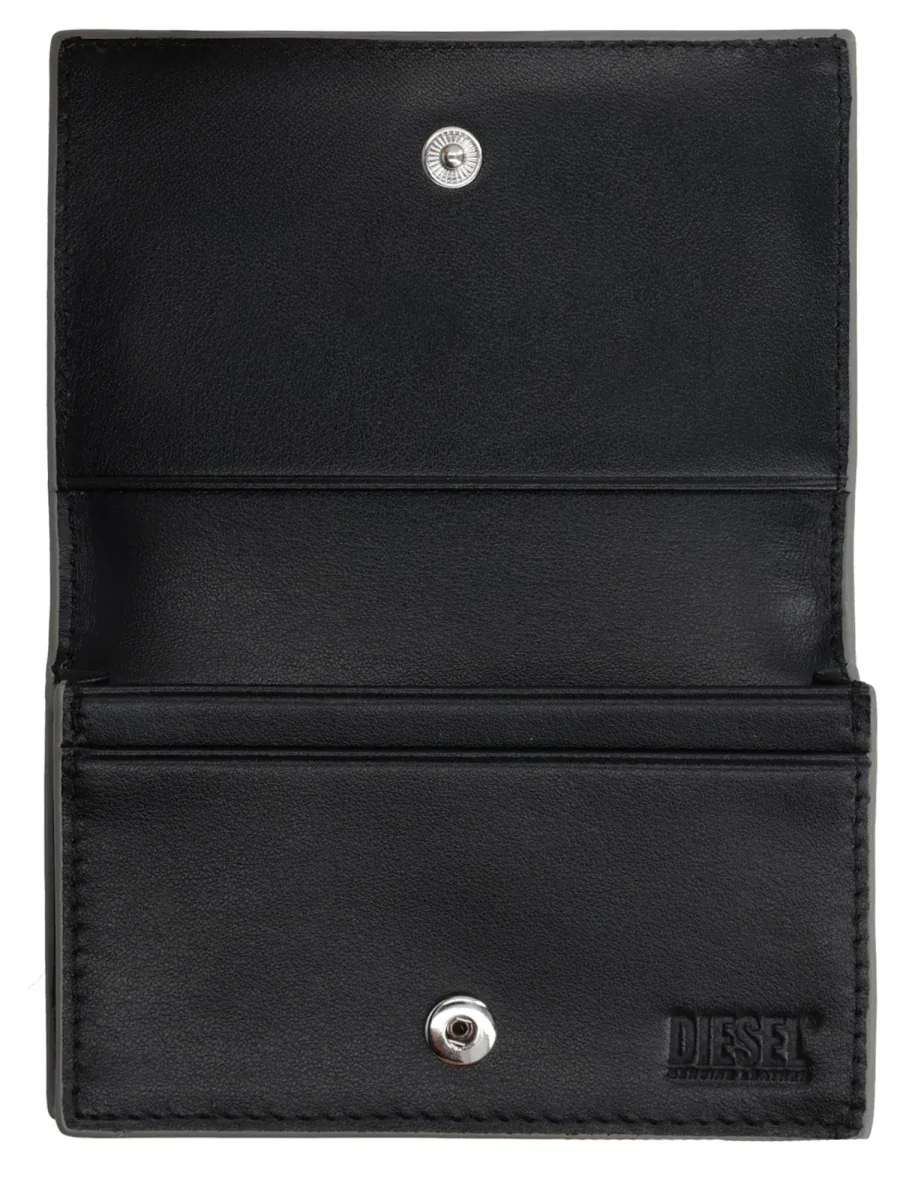Metallic Cow Leather Card Case by Diesel