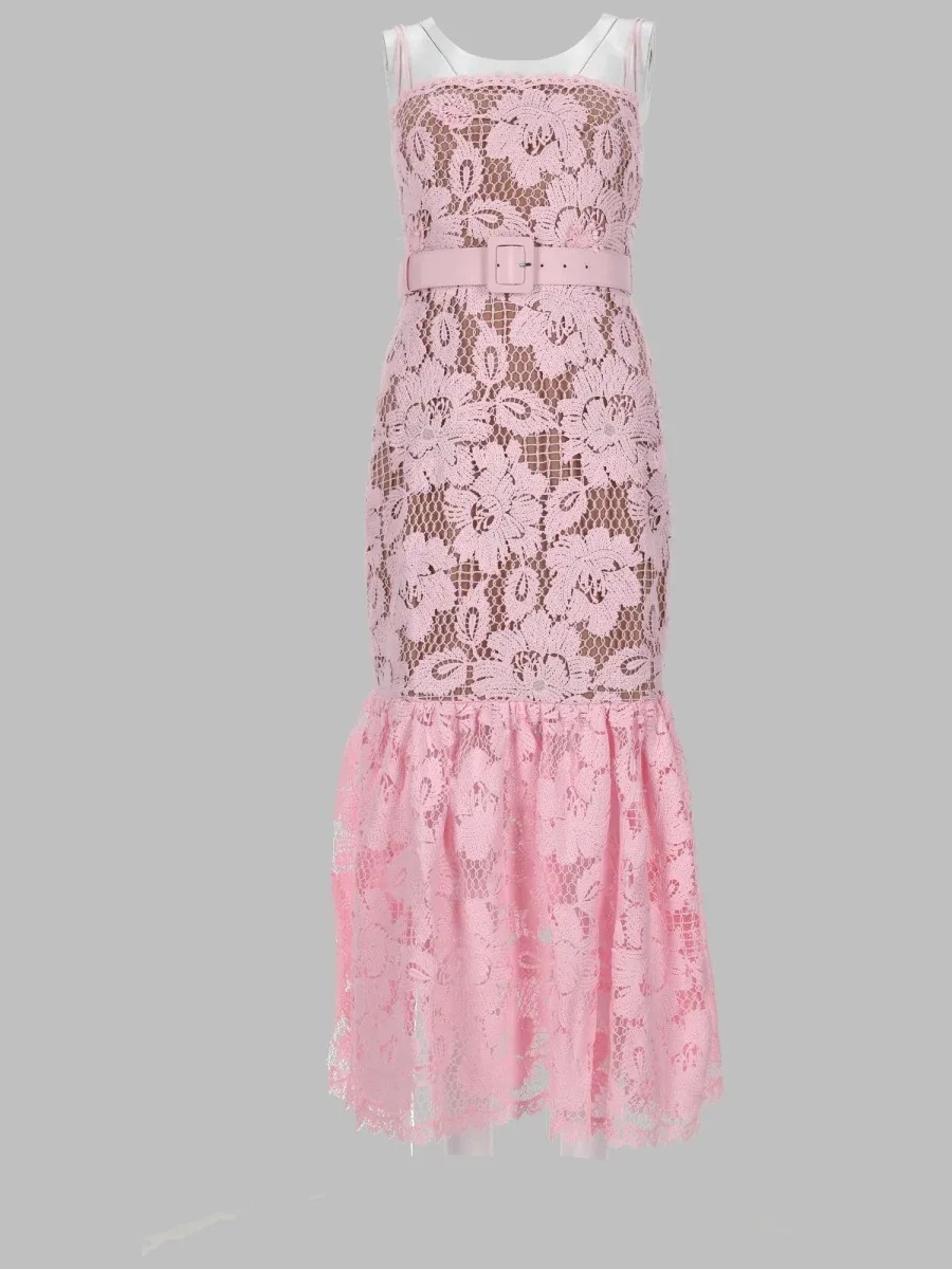 Crochet Dress by Self-Portrait
