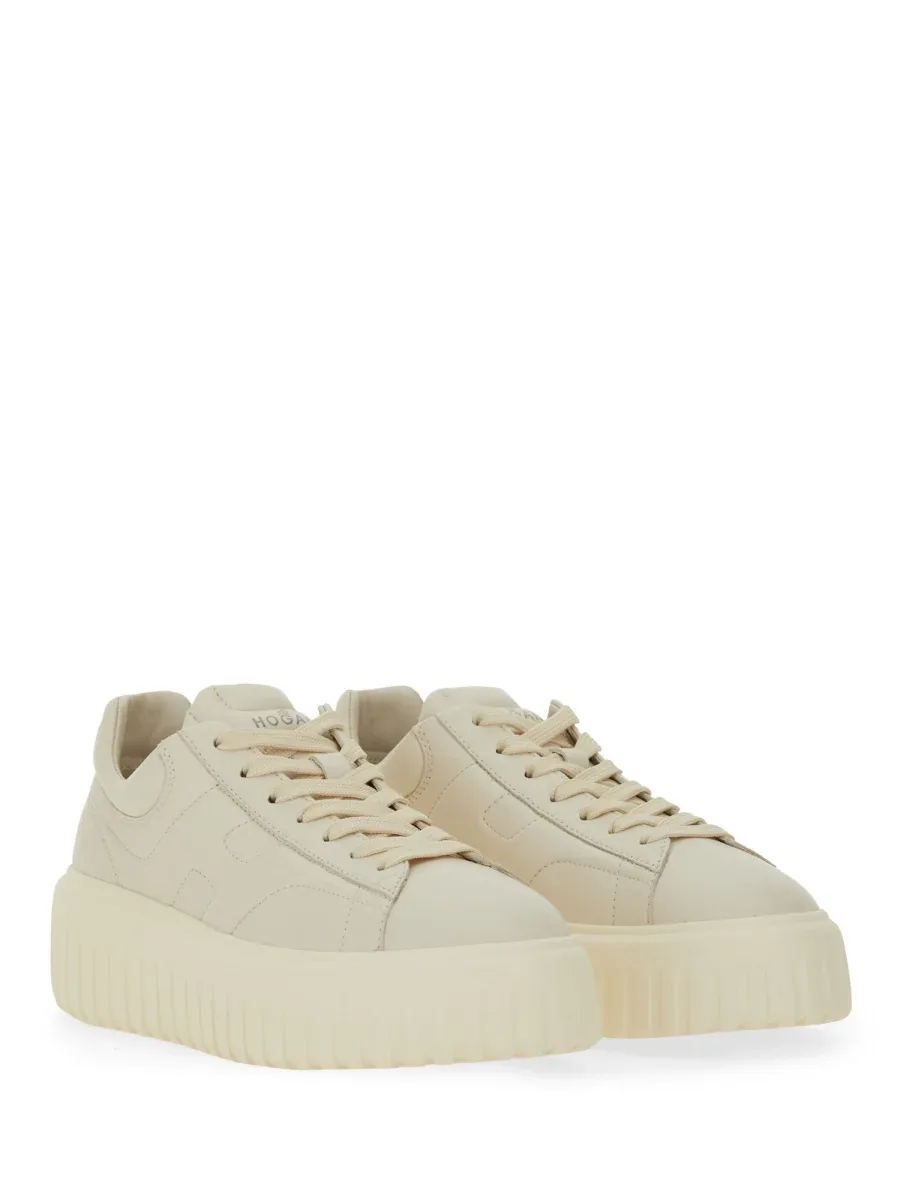 Nappa Leather H-Stripes Sneaker by Hogan