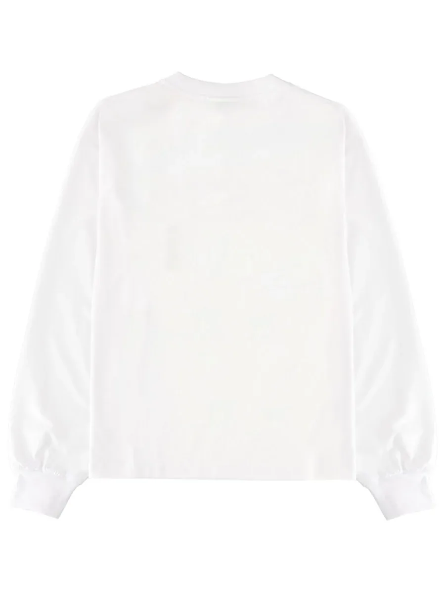 Organic Cotton Print T-Shirt by Ganni
