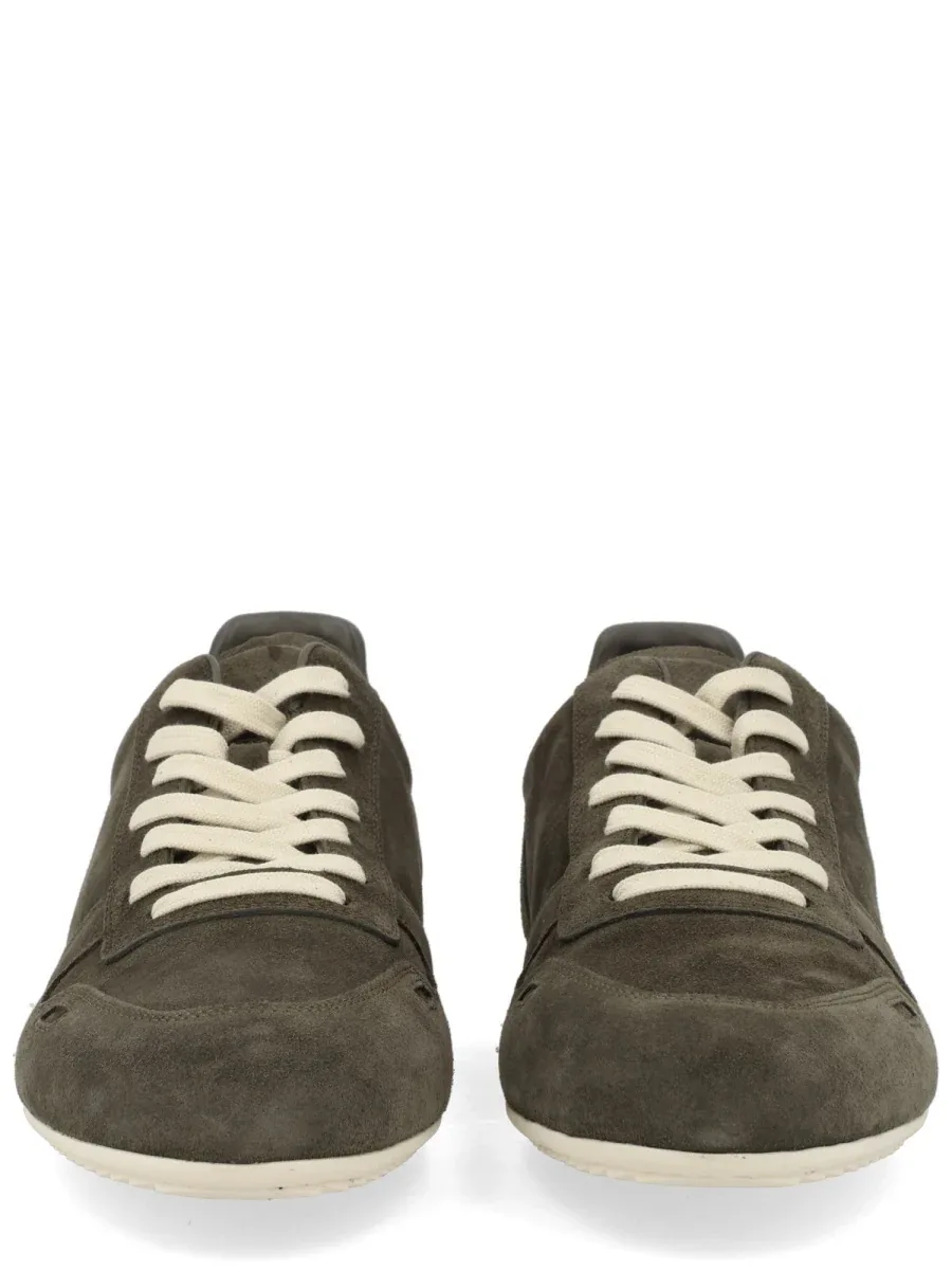 Calf Leather Minimalist Sneakers by Rick Owens