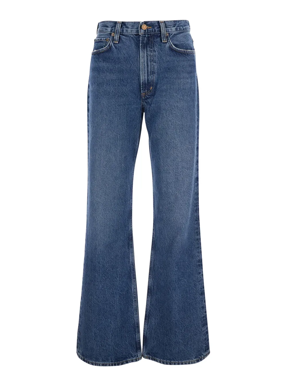 Wide Five-Pocket Denim Jeans by Agolde