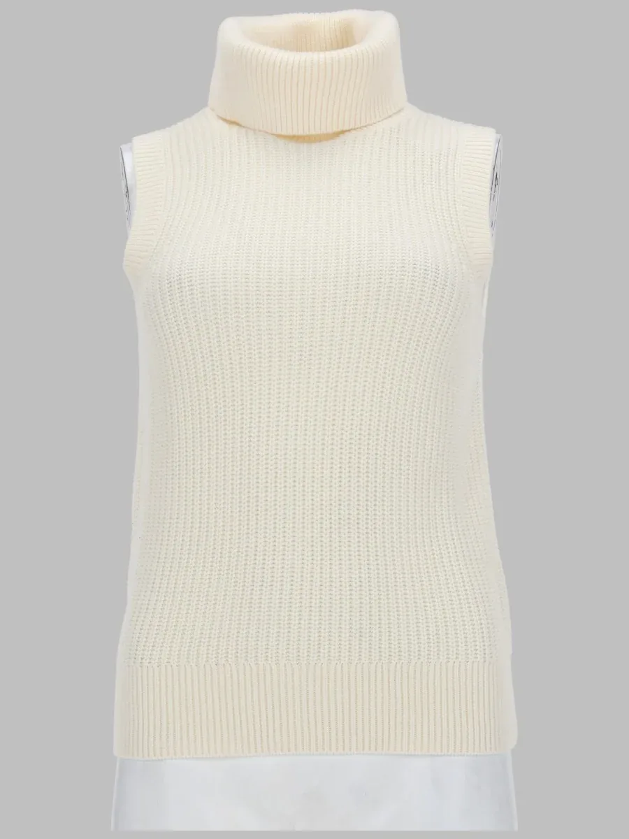Wool-Blend Sleeveless Sweater by MICHAEL Michael Kors