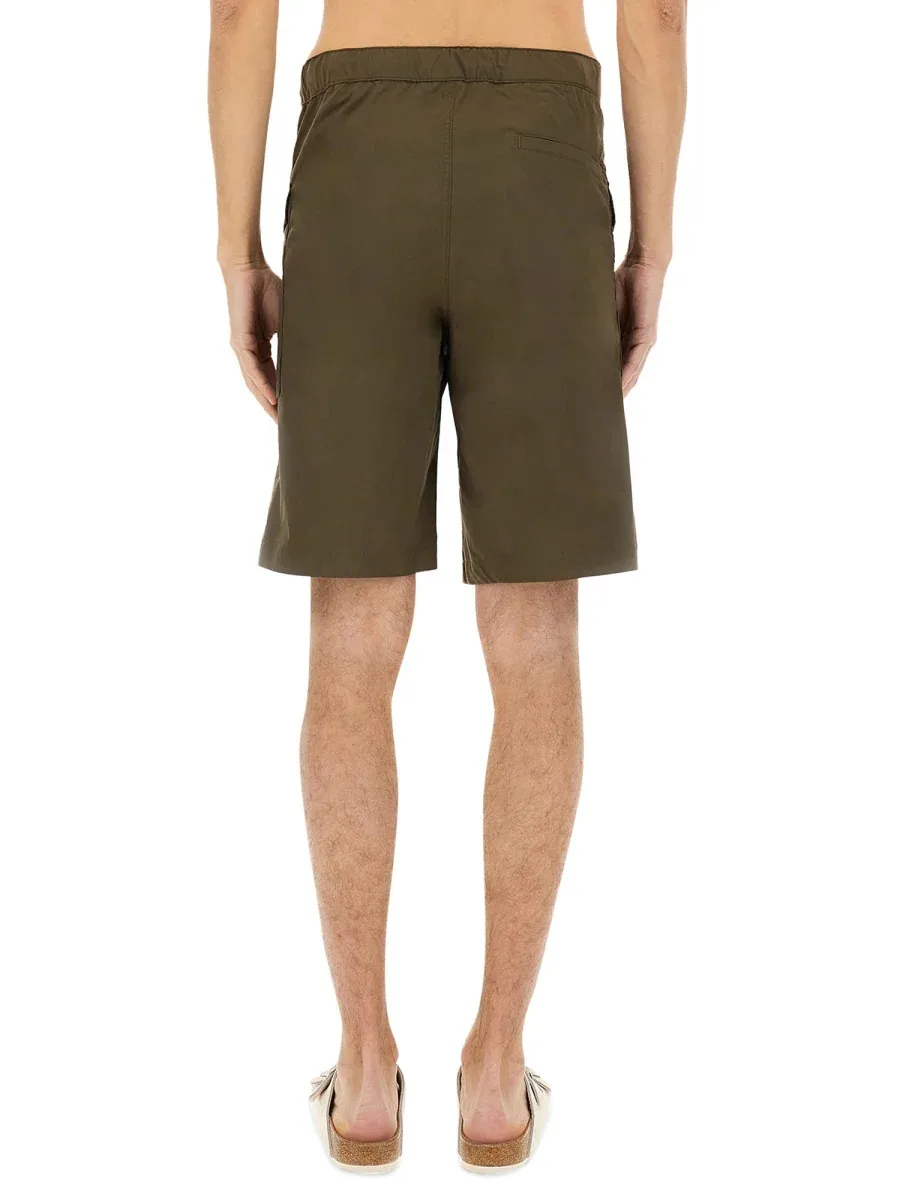 Cotton-Blend Chino Shorts by Aspesi
