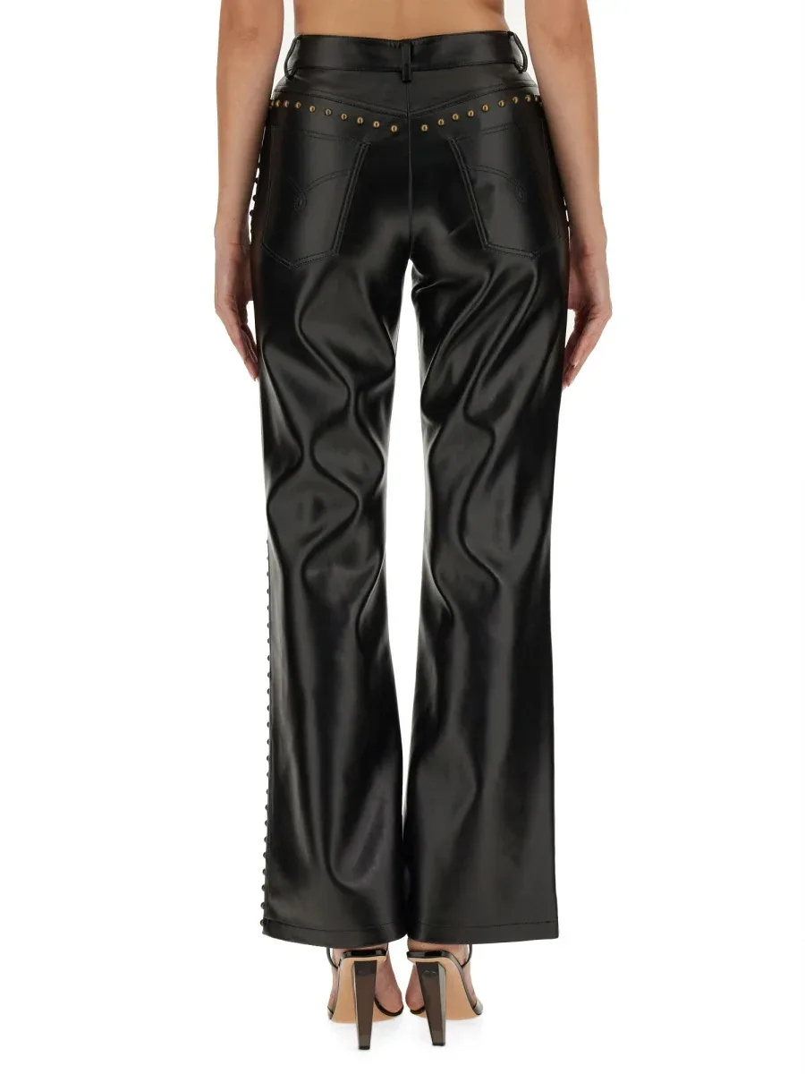 Studded Trousers by Moschino