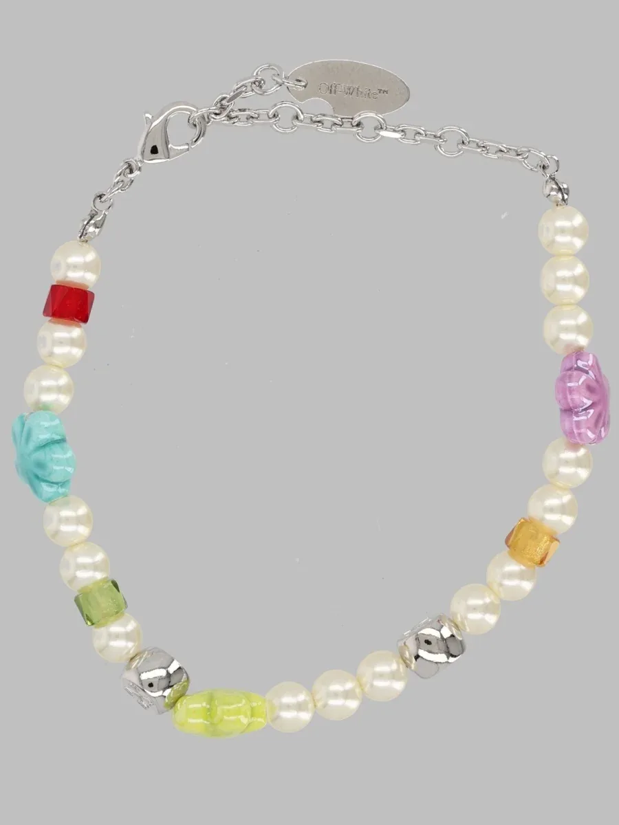 Beaded Brass Bracelet by Off-White