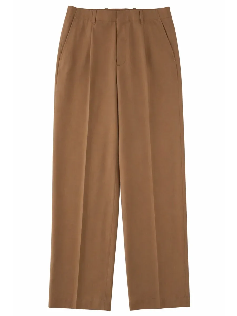 Tailored Pleated Virgin Wool Trousers by Our Legacy