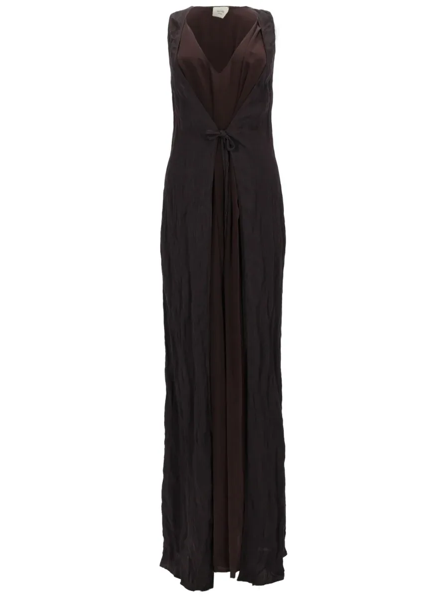 Silk-Modal Blend Dress by Alysi