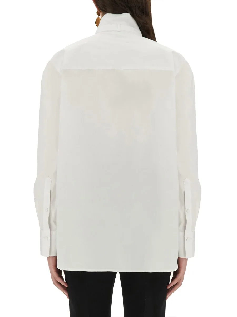 Cotton Tuxedo Shirt by alexander mcqueen