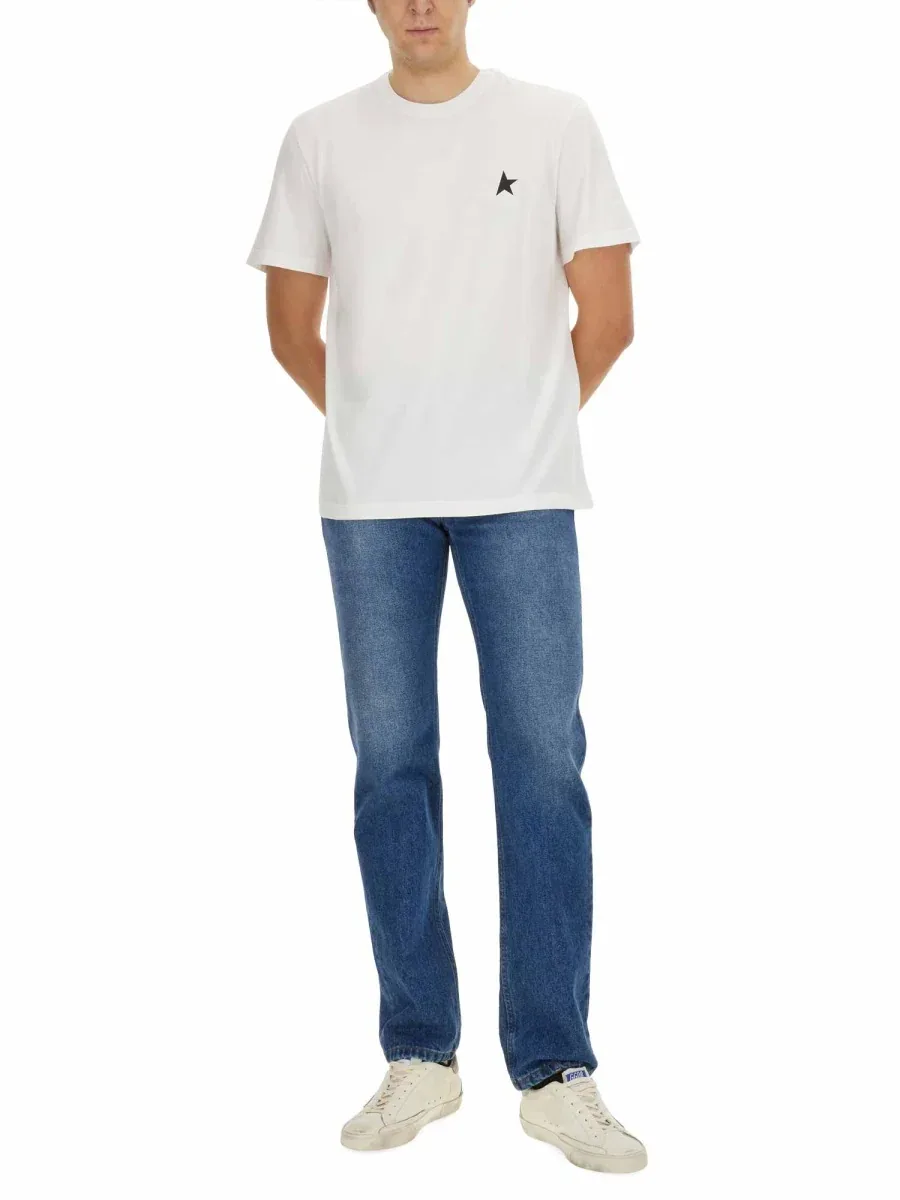 Cotton T-Shirt by Golden Goose