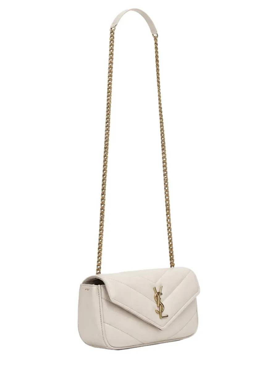 Loulou Mini Shoulder Bag by Saint Laurent