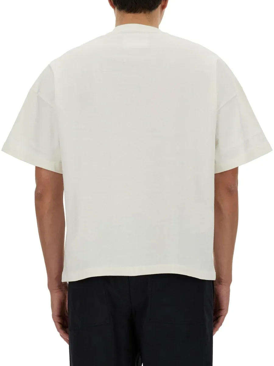 Printed Cotton T-Shirt by Jil Sander