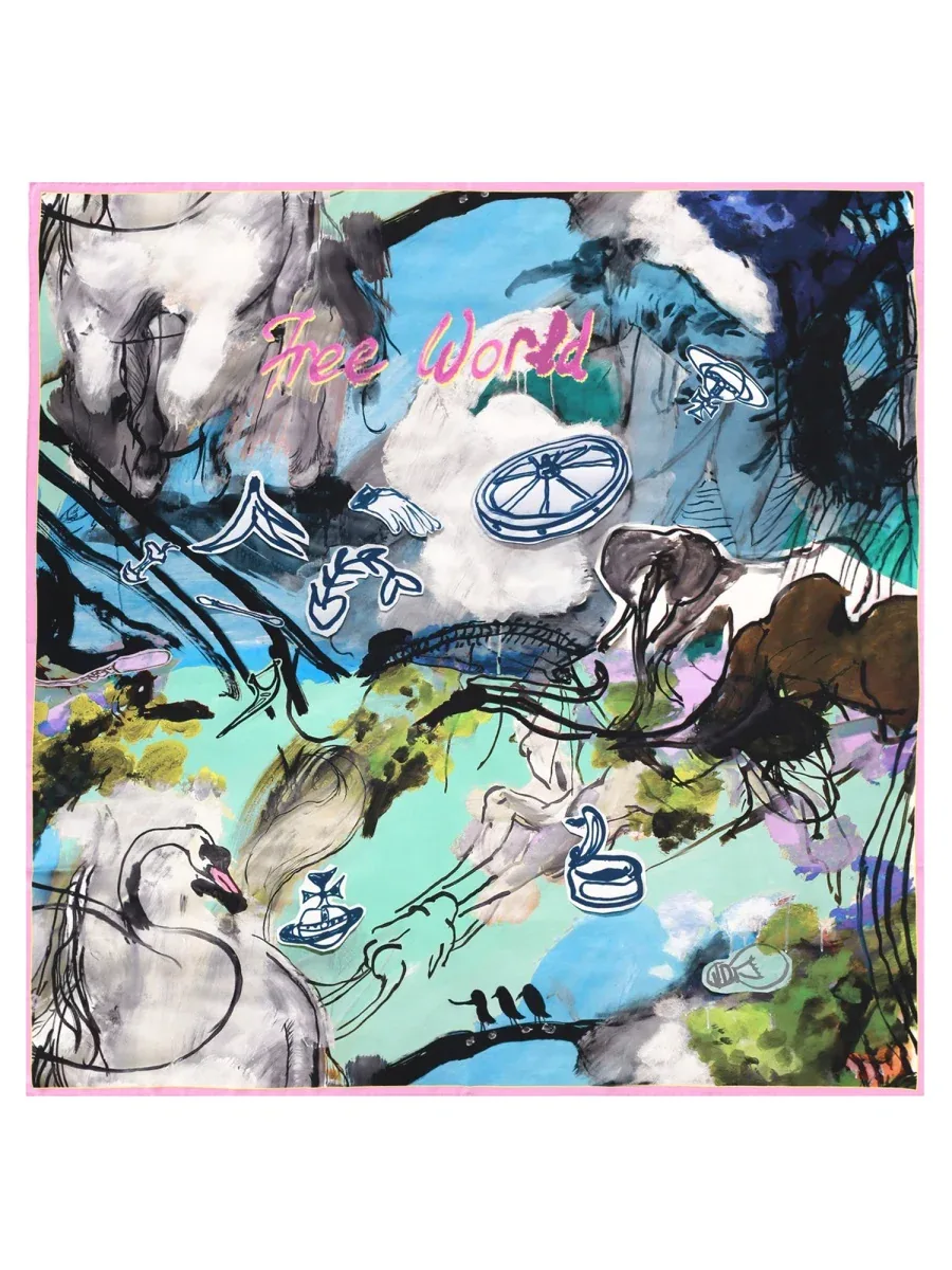 Silk Foulard Scarf by Vivienne Westwood