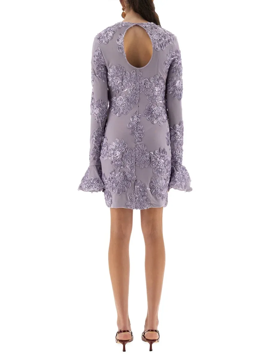 3D Mesh Mini Dress by Rotate Birger Christensen
