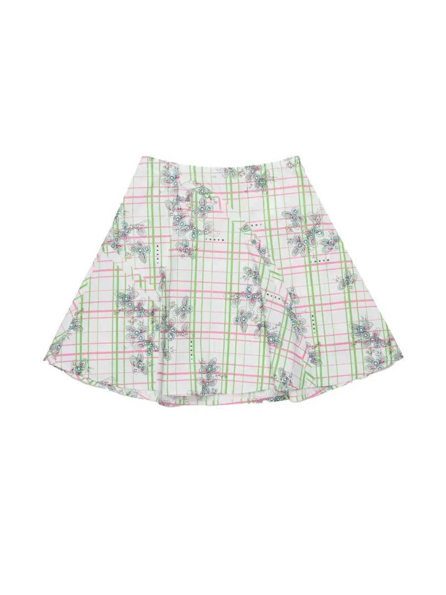 Structured Cotton Skirt by Marni