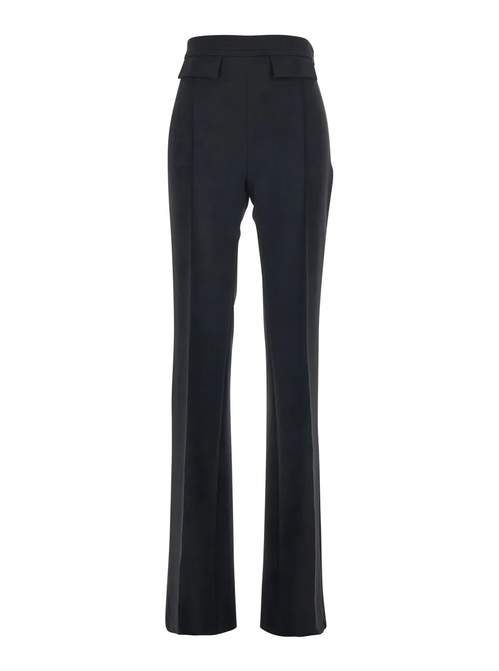 High-Waisted Tech Stretch Trousers by Elisabetta Franchi