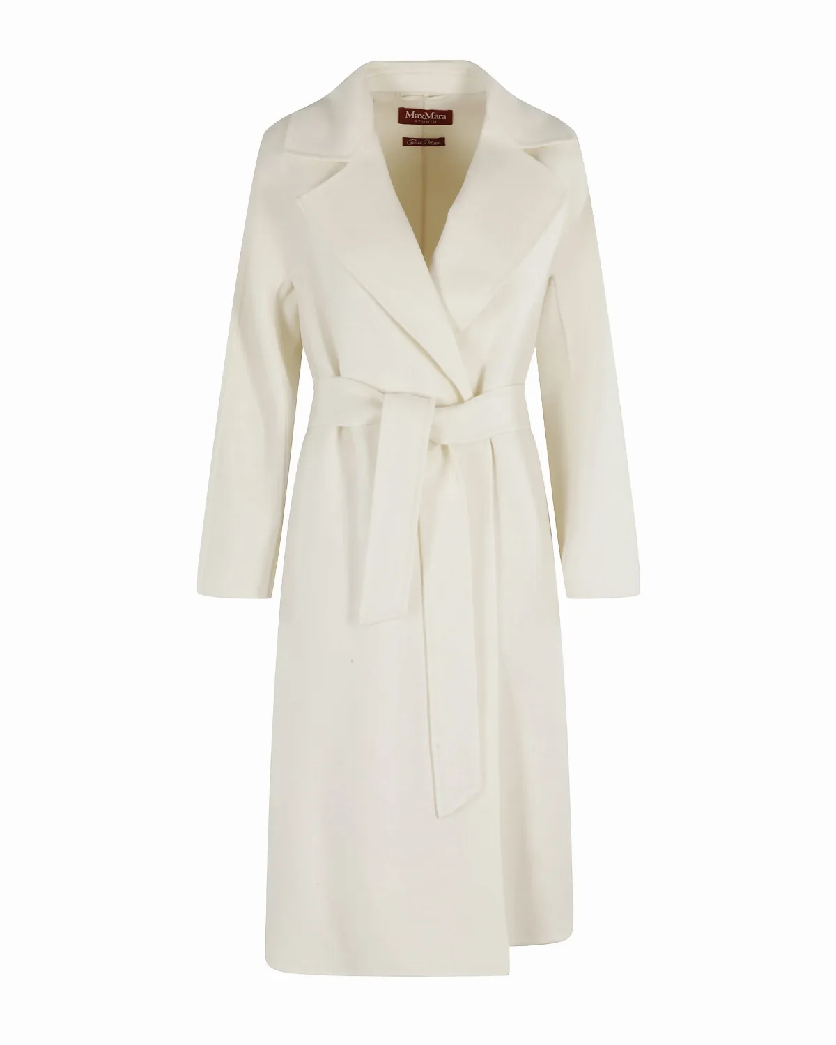 Virgin Wool Wrap Coat by Max Mara